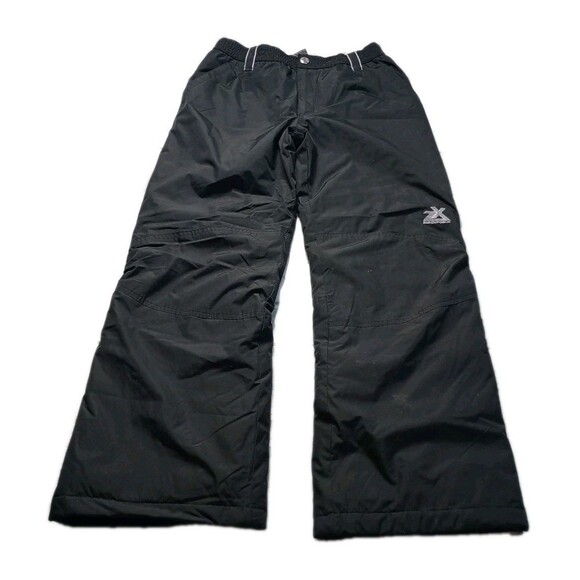 ZEROXPOSUR WOMEN'S PLUSH FLEECE LINED BLACK SNOW PANTS SIZE Large 14 - Picture 1 of 9